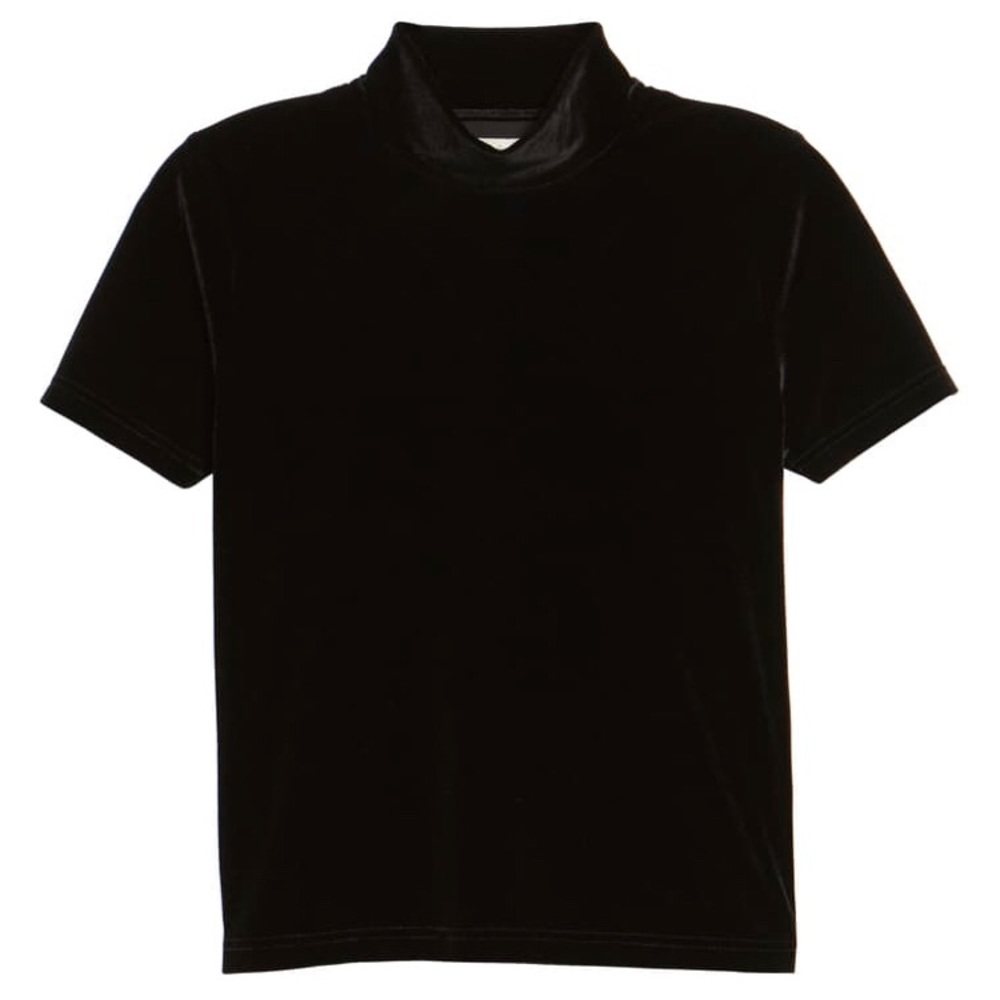 Madewell Mockneck Velvet Tee